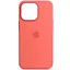 Чохол Epik Silicone case AAA with Magsafe для Apple iPhone 13 Pro 6.1 Рожевий/Pink Pomelo - мініатюра 1