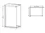 Душевая перегородка Mixxus Premium Flat SP01-100x200-TR хром Walk-In прозрачное стекло 8 мм MI6851, прозрачное, хром - миниатюра 2