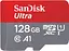 Карта памяти microSDXC (UHS-1) SanDisk Ultra 128Gb class 10 A1 (140Mb/s) (SDSQUAB-128G-GN6MN) - миниатюра 1
