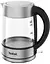 Электрочайник Tefal Glass Kettle 1.7 л стекло с подсветкой серебристо-черный kuh0015362 - миниатюра 2