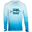 Реглан Favorite Hooded Jersey Tuna XL Голубой - миниатюра 1