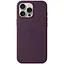 Чохол-накладка Apple Silicone Case with MagSafe для Apple iPhone 16 Pro Max Plum (MYYW3) - мініатюра 1