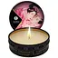Масажна свічка Shunga Mini Massage Candle Rose Petals з афродизіаками 30 мл - мініатюра 1