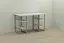 Компьютерный стол Ferrum-decor Карен 75x140x60 серый ДСП Белый 32мм (FRD-102433) - миниатюра 1