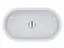 Умивальник Miraggio Mark 625 глянсовий 0002687, Білий - мініатюра 2