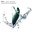 Дизайнерский вибратор 2 в 1 с язычком Zalo Hero Jewel Green и кристаллом Swarovski - миниатюра 5