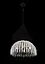 Люстра подвесная хрустальная на 6 ламп VALESO 33065/500 черный - миниатюра 1