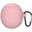 Чохол-накладка DK для Oppo Enco R2 Silicone Candy Friendly з карабіном (016054) (pink) - мініатюра 1
