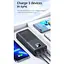 Павербанк Usams Black 30 000 mAh / 65 Вт (ATXLOGTC01) - миниатюра 3