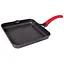 Сковорода гриль антипригарна квадратна Biol 28 см Modern алюміній 2814Р - мініатюра 1