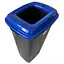 Бак сортувальний Planet для паперу 70 л антрацитово-синій (00-00020486) - мініатюра 3