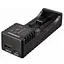 Зарядний пристрій для акумуляторів Liitokala 1 Slot, LED дисплей, USB, Li-ion/Ni-MH/Ni-Cd/AA/ААA/AAAA/С (Lii-100) - мініатюра 1
