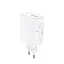 Адаптер питания сетевой ACEFAST GaN A29 на 2 Type-C выхода мощностью 50W белый - миниатюра 1