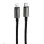 Кабель Acefast C23-01 Type-C to Lightning чорний - мініатюра 1