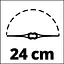 Триммер садовый аккумуляторный Einhell GC-CT 18/24 Li P-Solo (3411104) - миниатюра 3