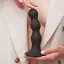 Насадка для страпону Strap-On-Me Dildo Plug Balls Black L - мініатюра 6