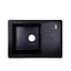 Кухонная мойка Lidz 620x435/200 ANT-15 (LIDZANT15780500200), Черный - миниатюра 1