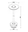 Настольная лампа с аккумулятором KLOODI DECO TA-5V CLA CCT GD - миниатюра 4