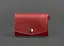 Женская кожаная монетница с клапаном 1.0 красный - миниатюра 1