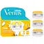 Уцінка. Змінні картриджі для гоління Gillette Venus Comfortglide Skin Cushion Coconut жіночі 3 шт.  - мініатюра 1