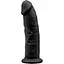Фалоімітатор Silexd Premium Silicone Dildo Model 2 Size 9 25 см чорний - мініатюра 1