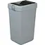 Мусорное ведро Motek на 40 л с поворотной крышкой 35х28х59 см Серый (COB-412)  - миниатюра 1