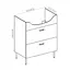 Тумба універсальна RJ Toft-L із умивальником Freja L71965000 65 см Білий RJFU026-4165WHSET(RJFU026-4165WH + L71965000 Білий - мініатюра 2