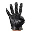 Рукавичка для фістингу I’MCUM Pleasure Hand БДСМ Чорна (IM-KVD006) - мініатюра 2