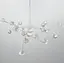 Светильник-молекула в белом цвете со встроенными светодиодами Line.F Количество ламп 18 - миниатюра 5