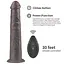 Вібратор Lovetoy Dual-Layered Silicone Nature Cock 10'' 25.3 см (чорний) - мініатюра 15