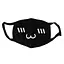 Маска тканевая Geekland Аниме мордочка чёрная MSK 011 - миниатюра 1