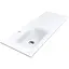 Умивальник Miraggio Jessel 1200 L matt 0002279, Білий матовий - мініатюра 1