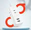 Удлинитель фильтр Aigo Power Strip (3 розетки и 2 USB) 1 m AC0320 - миниатюра 6