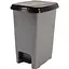 Кошик для сміття Violet House 0152 Metalic з педаллю та внутрішнім контейнером 25 л (0152 METALIC 25 л, педал.+ вн.конт.) - мініатюра 5