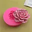 Молд силіконовий кондитерський для мастики та шоколаду Троянда, Kitchen Master Рожевий 87488 - мініатюра 6