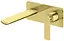 Смеситель для умывальника Kohlman Experience brushed gold + BOX скрытого монтажа QW185EGDB Золотой - миниатюра 1
