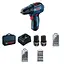 Шуруповерт-дрель аккумуляторная Professional GSR 12V-30 12В Bosch teh0025341 - миниатюра 4