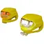 Ліхтар блимавка комплект Good Bike Silicon LED в силіконовому корпусі 2 шт. жовті (92325Yellow-IS) - мініатюра 1