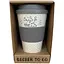 Эко-кружка термокружка Becher to go для кофе и чая из волокон бамбука 350 мл - миниатюра 1
