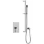 Душова система Kohlman Nexen chrome + BOX прихованого монтажу QW220USP1, Хром - мініатюра 1