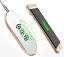 Бездротовий зарядний пристрій Awei W2 White Wireless Charge для телефону золотистий білий - мініатюра 3