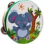 Деревянная игрушка Bambi Бубен «Слоник» MD 0367-50 диаметр 15 см - миниатюра 1