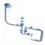 Сифон для ванни Santehplast SVD-03 FLAT steamer нержавіючий випуск 1 1/2" з переливом 30412 - мініатюра 2