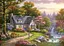 Пазл Anatolian Коттедж у водопада в Стонибруке США 2000 эл. (3940) - миниатюра 2
