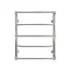Водяной полотенцесушитель Kosser Микс 600x530/5 ДМ03, Хром - миниатюра 2