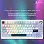 Клавиатура игровая Ajazz AK-820 MAX PLUS Wireless White RGB Day Dream Switch Hot-Swap 2.4G/Bluetooth/USB - миниатюра 7