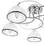 Люстра потолочная Brille классическая E27 60W CH (LK-600C/5) - миниатюра 5