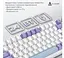Клавиатура игровая механическая беспроводная Ajazz AK-820WP PRO White-Purple RGB Gift Switch Hot-Swap 2.4G/Bluetooth/USB - миниатюра 6