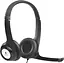 Гарнитура Logitech USB Headset H390 Black (5936309) - мініатюра 1