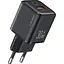 Сетевое зарядное устройство Usams US-CC189 30W Black (CC189TC01) [139639] - миниатюра 1